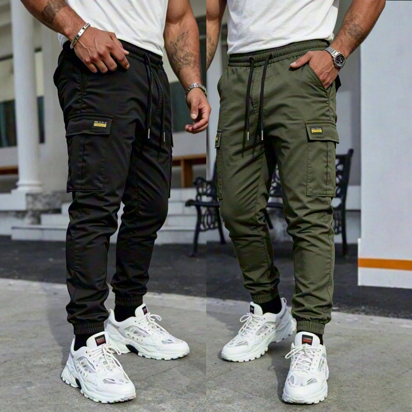 Pantalón Cargo Jogger Urbano