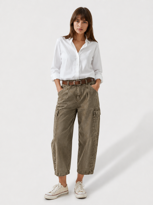 Pantalones Cargo Capris