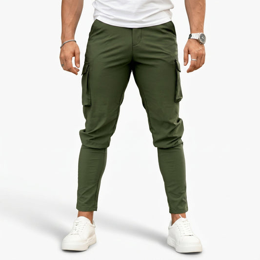 Franco Pantalones Cargo - Verde