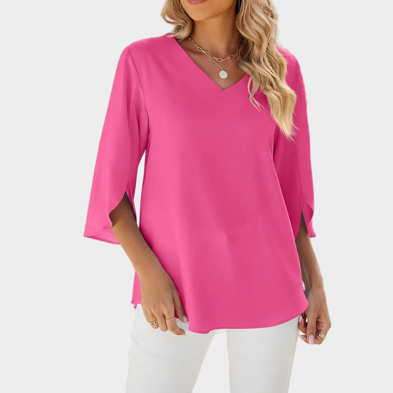 Monika – Blusa moderna de estilo relajado