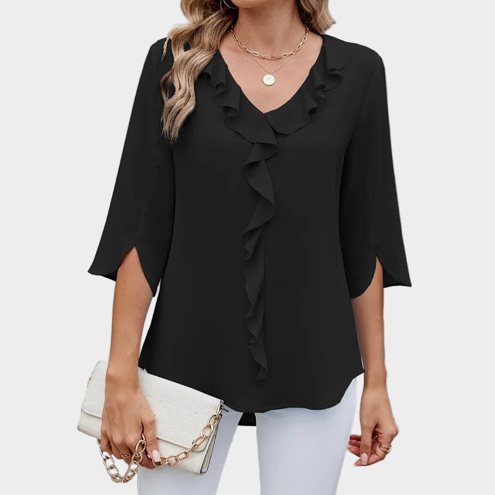 Monika – Blusa moderna de estilo relajado