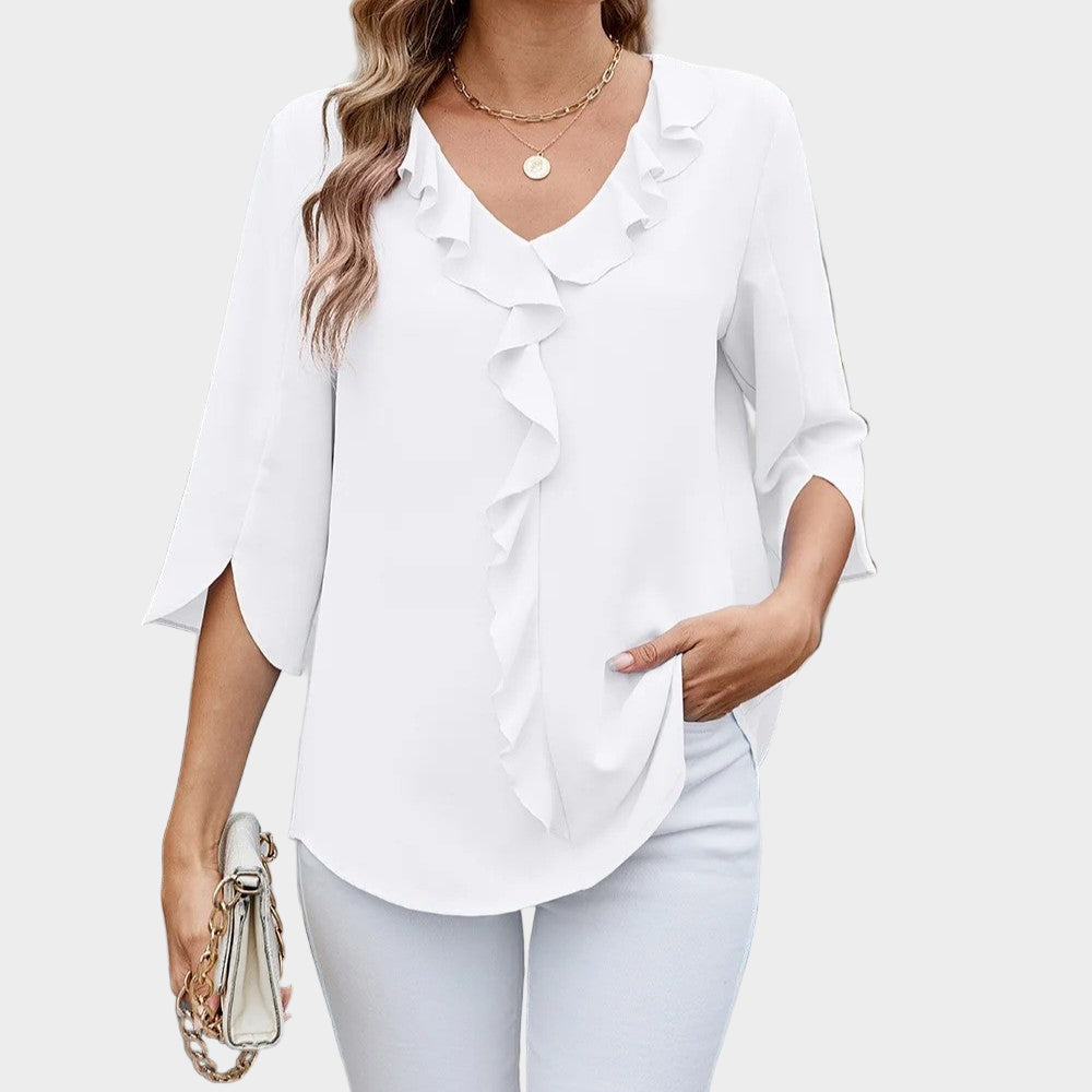 Monika – Blusa moderna de estilo relajado