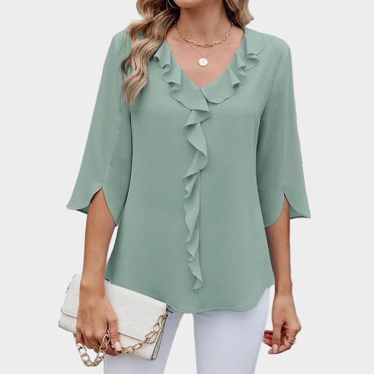 Monika – Blusa moderna de estilo relajado