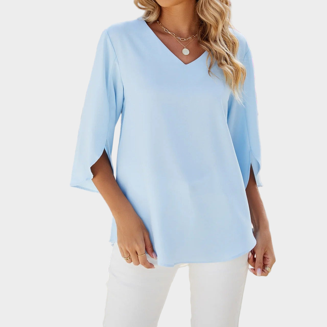 Monika – Blusa moderna de estilo relajado