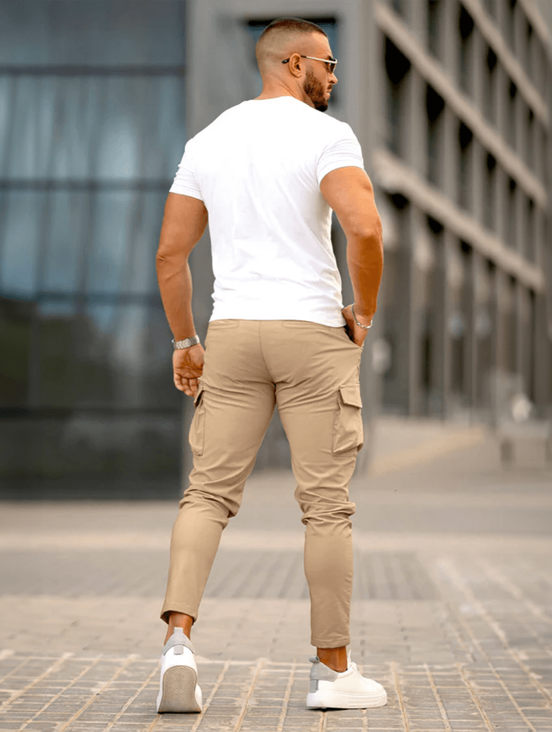 Franco Pantalones Cargo  - Khaki