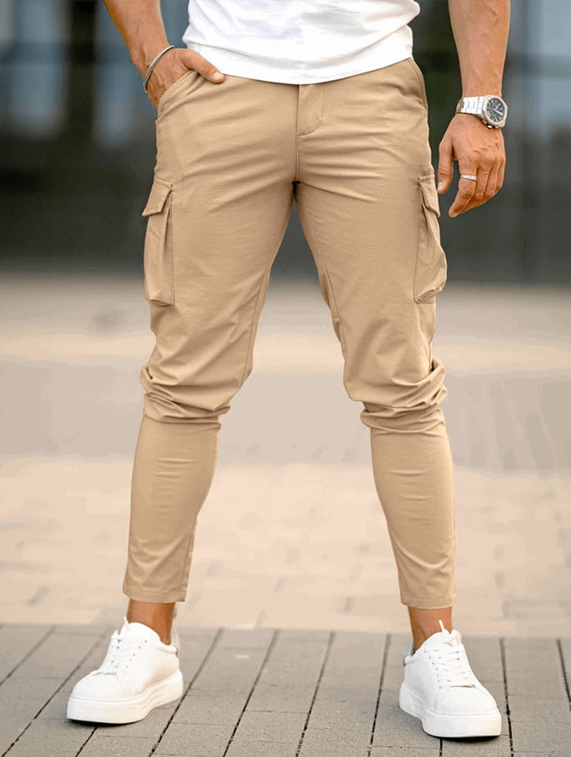 Franco Pantalones Cargo  - Khaki