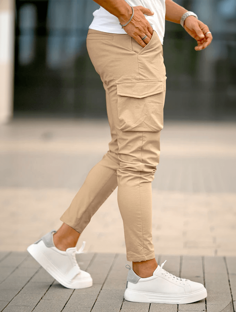Franco Pantalones Cargo  - Khaki