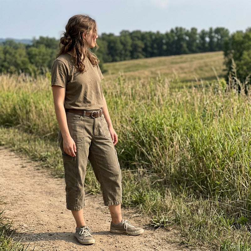 Pantalones Cargo Capris