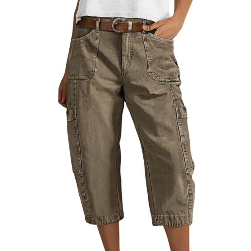 Pantalones Cargo Capris